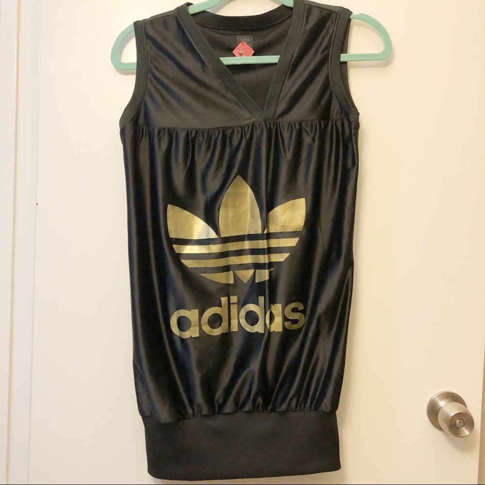Adidas Vintage Mini Jersey Dress, fits like Xs/S